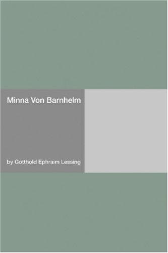 Tapa de Minna Von Barnhelm
