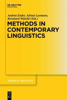 Tapa de Methods In Contemporary Linguistics