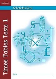 Tapa de Times Tables Tests Book 1