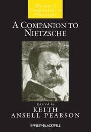 Tapa de A Companion To Nietzsche