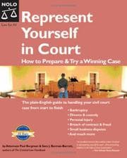 Tapa de Represent Yourself In Court