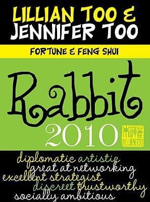 Tapa de Fortune Feng Shui Rabbit 2010