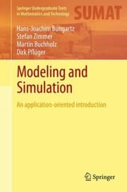 Tapa de Modeling And Simulation An Applicationoriented Introduction