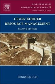 Tapa de CrossBorder Resource Management
Developments in Environmental Science