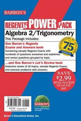 Tapa de Algebra 2trigonometry Power Pack