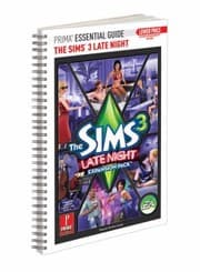 Tapa de The Sims 3 Late Night Expansion Pack Prima Official Game Guide