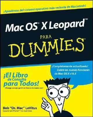 Tapa de Mac Os X Leopard Para Dummies