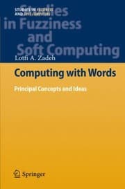 Tapa de Computing With Words Principal Concepts And Ideas