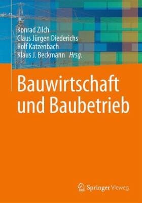 Tapa de Bauwirtschaft Und Baubetrieb