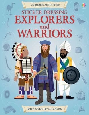 Tapa de Sticker Dressing Explorers Warriors