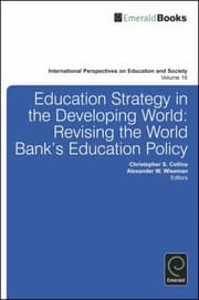 Tapa de Education Strategy In The Developing World Revising The World Banks Education Policy
