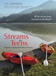 Tapa de Streams For Teens Thoughts On Seeking Gods Will And Direction