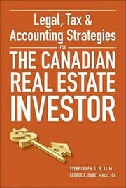 Tapa de Legal Tax Accounting Strategies For The Canadian Real Estate Investor