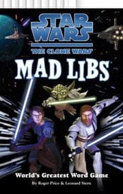 Tapa de Star Wars The Clone Wars Mad Libs