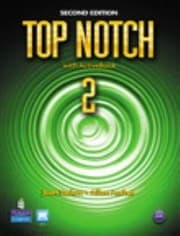 Tapa de Top Notch Student Book With Cdrom Level 2