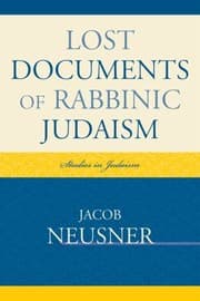 Tapa de Lost Documents Of Rabbinic Judaism