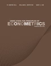 Tapa de Using Stata for Principles of Econometrics