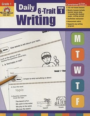 Tapa de Daily 6trait Writing Grade 1