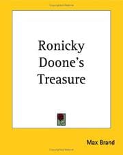 Tapa de Ronicky Doone's Treasure