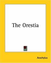 Tapa de The Orestia