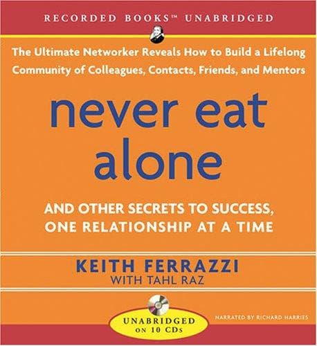 Tapa de Never Eat Alone