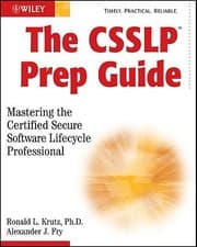 Tapa de The Csslp Prep Guide Mastering The Certified Secure Software Lifecycle Professional
