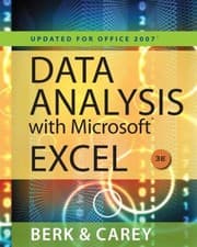 Tapa de Data Analysis with Microsoft Excel with Access Code