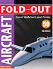 Tapa de Foldout Aircraft Sticker Book