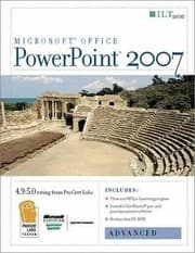 Tapa de Powerpoint 2007 Advanced Student Manual
