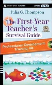 Tapa de The Firstyear Teachers Survival Guide Professional Development Training Kit