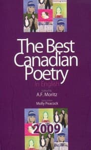 Tapa de The Best Canadian Poetry In English 2009