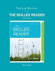 Tapa de Lab Manual for the Skilled Reader