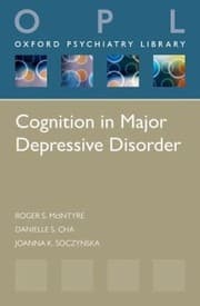 Tapa de Cognition In Major Depressive Disorder