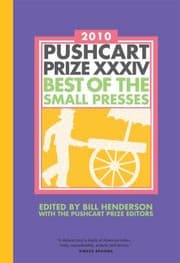 Tapa de Pushcart Prize Xxxiv 2010 Best Of The Small Presses