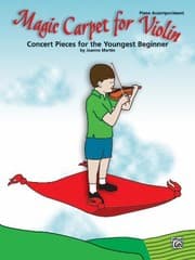 Tapa de Magic Carpet For Violin Concert Pieces For The Youngest Beginner