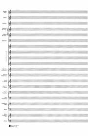 Tapa de 23 Score Pad 20Stave Concert Band