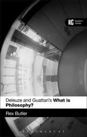 Tapa de Deleuze And Guattaris What Is Philosophy A Readers Guide