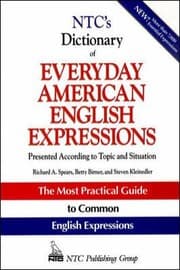 Tapa de Ntcs Dictionary Of Everyday American English Expressions Presented According To Topic And Situation