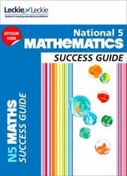 Tapa de National 5 Maths Success Guide