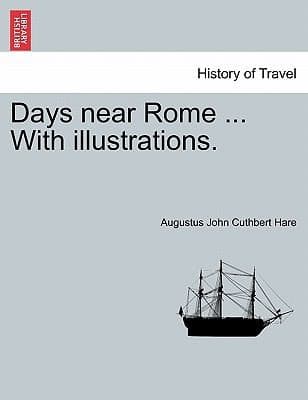 Tapa de Days Near Rome with Illustrations