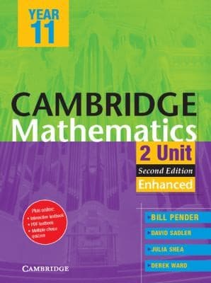 Tapa de Cambridge Mathematics 2 Unit
