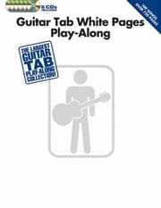 Tapa de Guitar Tab White Pages Playalong