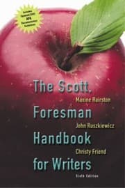 Tapa de The Scott Foresman Handbook APA Update
