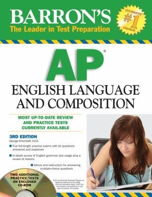 Tapa de Barrons Ap English Language And Composition
