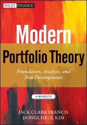 Tapa de Modern Portfolio Theory Foundations Analysis And New Developments Website