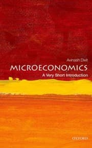 Tapa de Microeconomics A Very Short Introduction