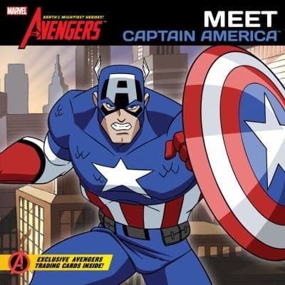 Tapa de Meet Captain America
