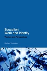 Tapa de Education Work And Identity Themes And Perspectives