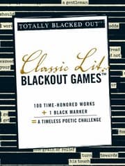 Tapa de Classic Lit Black Out Games