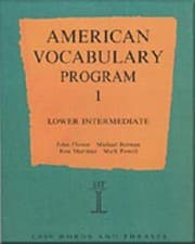 Tapa de American Vocabulary Program